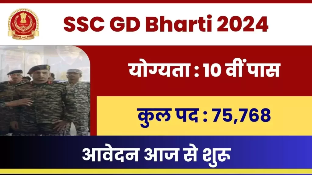SSC GD Constable Bharti 2024